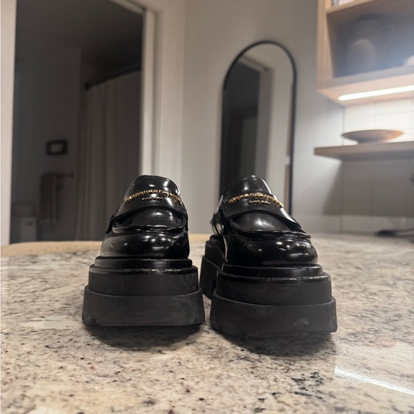 alexander wang carter platform loafer - Picture 4 of 8